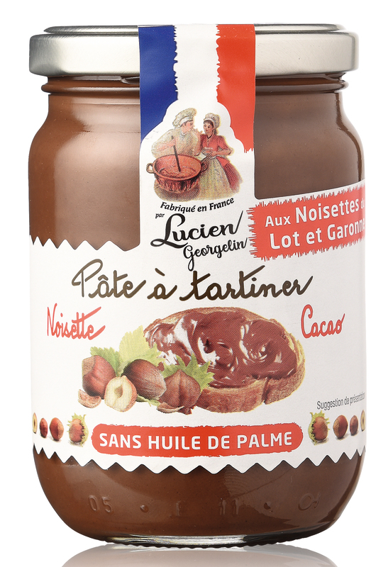 PÂTE À TARTINER NOISETTES LOT ET GARONNE Lucien...