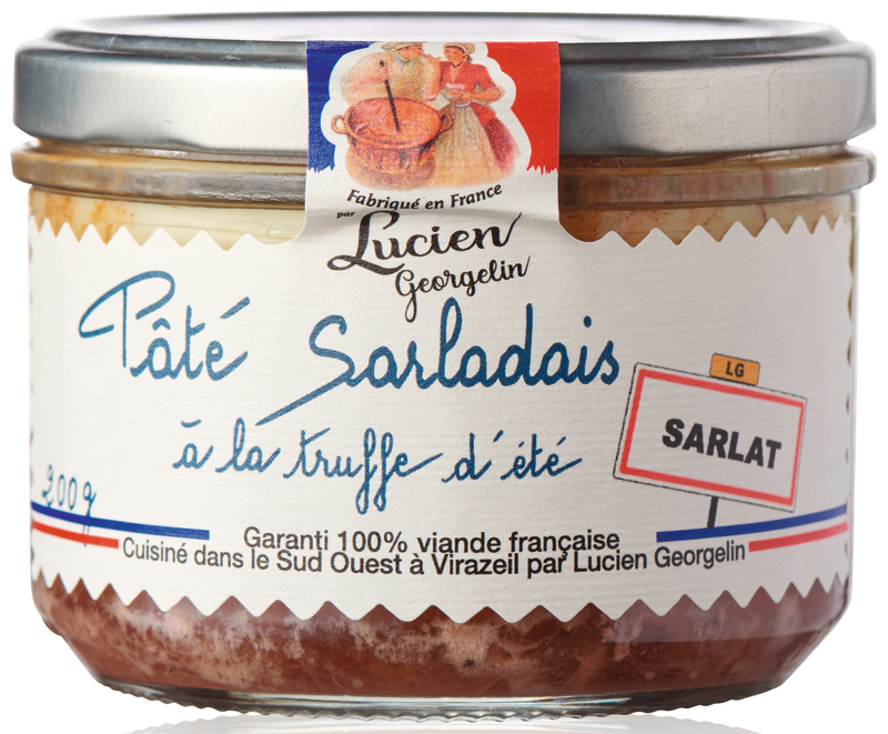 PÂTÉ SALARDAIS À LA TRUFFE D'ÉTÉ Lucien Georgelin