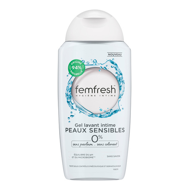 FEMFRESH Gel lavant intime code EAN 3331300012156 