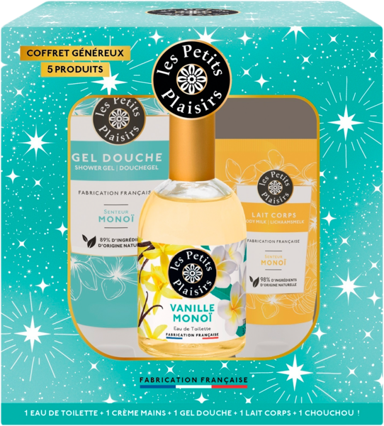  Coffret Vanille Monoï Les Petits Plaisirs code EAN 3331849025761 