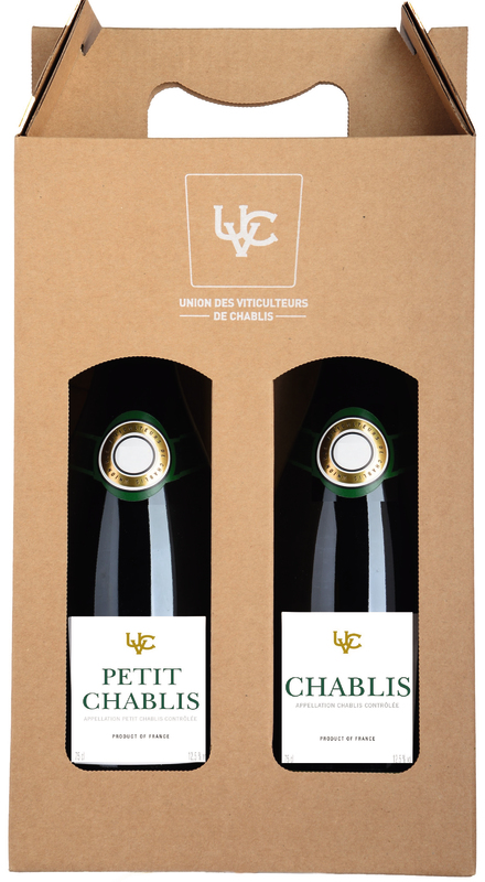 COFFRET DE 2 BOUTEILLES AOP CHABLIS BLANC & AOP PETIT CHABLIS BLANC Union des Viticulteurs de Chablis 3332411701274 Union des Viticulteurs de Chablis COFFRET DE 2 BOUTEILLES AOP CHABLIS BLANC & AOP PETIT CHABLIS BLANC Union des Viticulteurs de Chablis 3332411701274 Union des Viticulteurs de Chablis