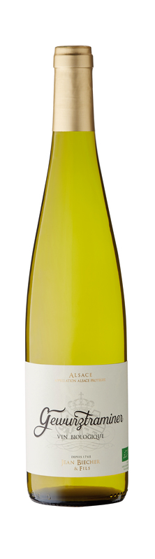 AOP ALSACE  BLANC SEC  GEWURZTRAMINER Domaine Biecher et Fils  2019 BIO 3332750001981 Domaine Biecher et Fils  2019 BIO