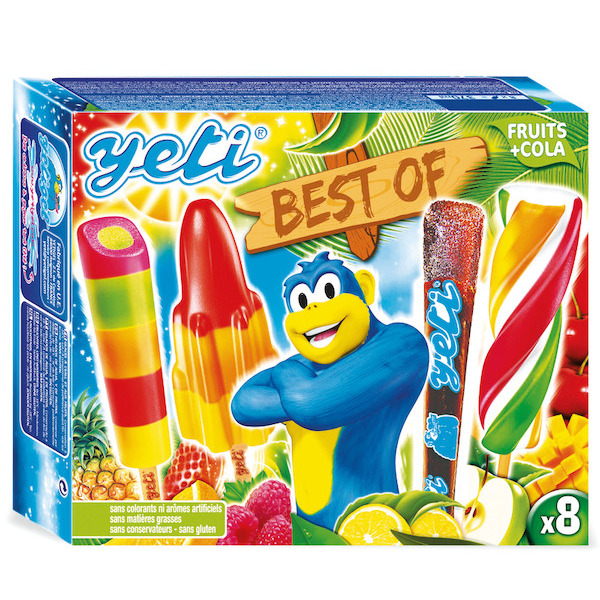 yeti BÂTONNETS GLACÉS BEST OF YETI code EAN 3332792001314 
