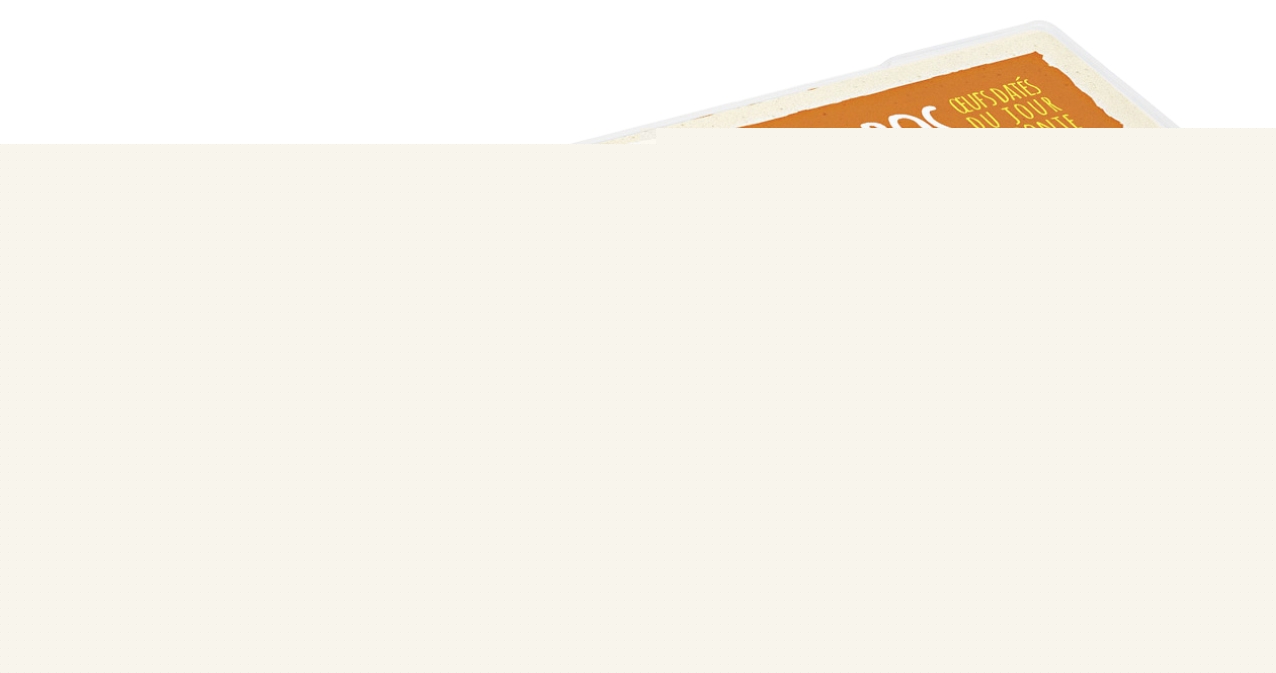 12 œufs datés du jour de ponte Matines