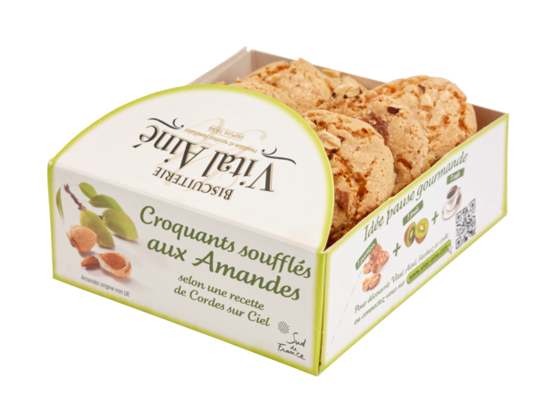 VITAL AINÉ CROQUANTS SOUFFLÉS AUX AMANDES 
 code EAN 3333040000516 