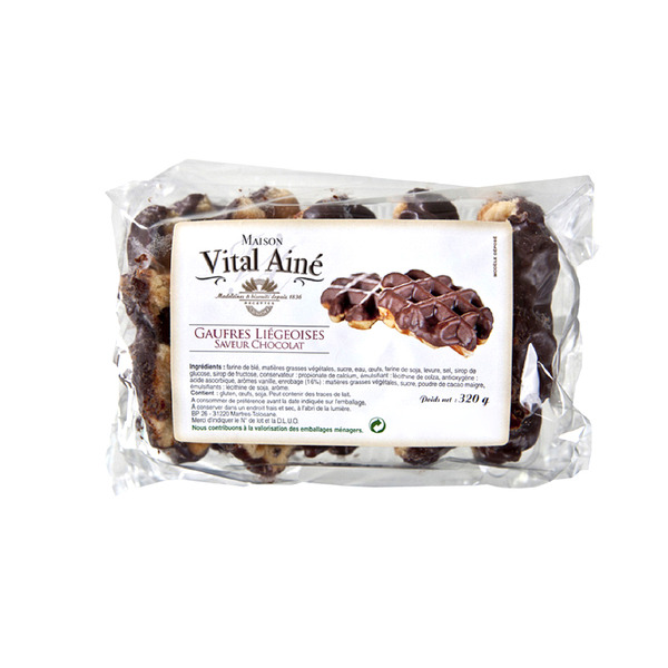 GAUFRES LIÉGEOISE CHOCOLAT 
