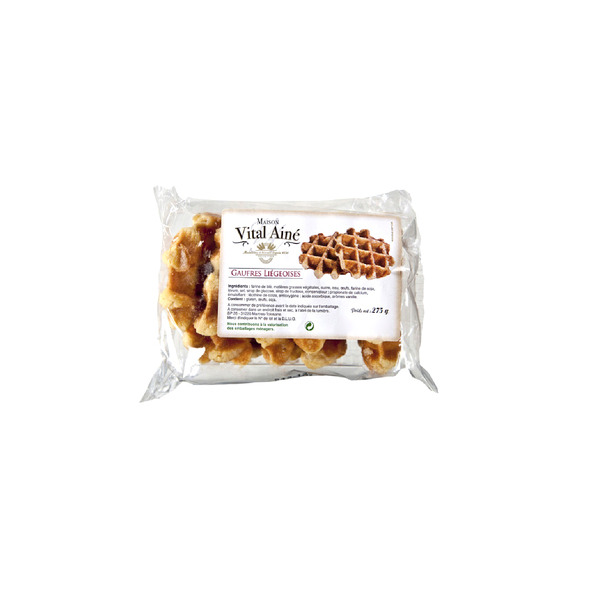 GAUFRES LIÉGEOISES PUR BEURRE 
