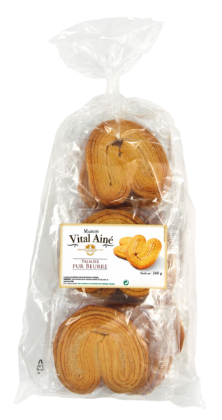 PALMIERS PUR BEURRE 
