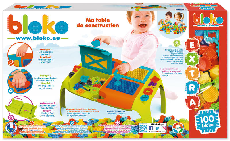 TABLE BLOKO + 100 BLOKO BLOKO