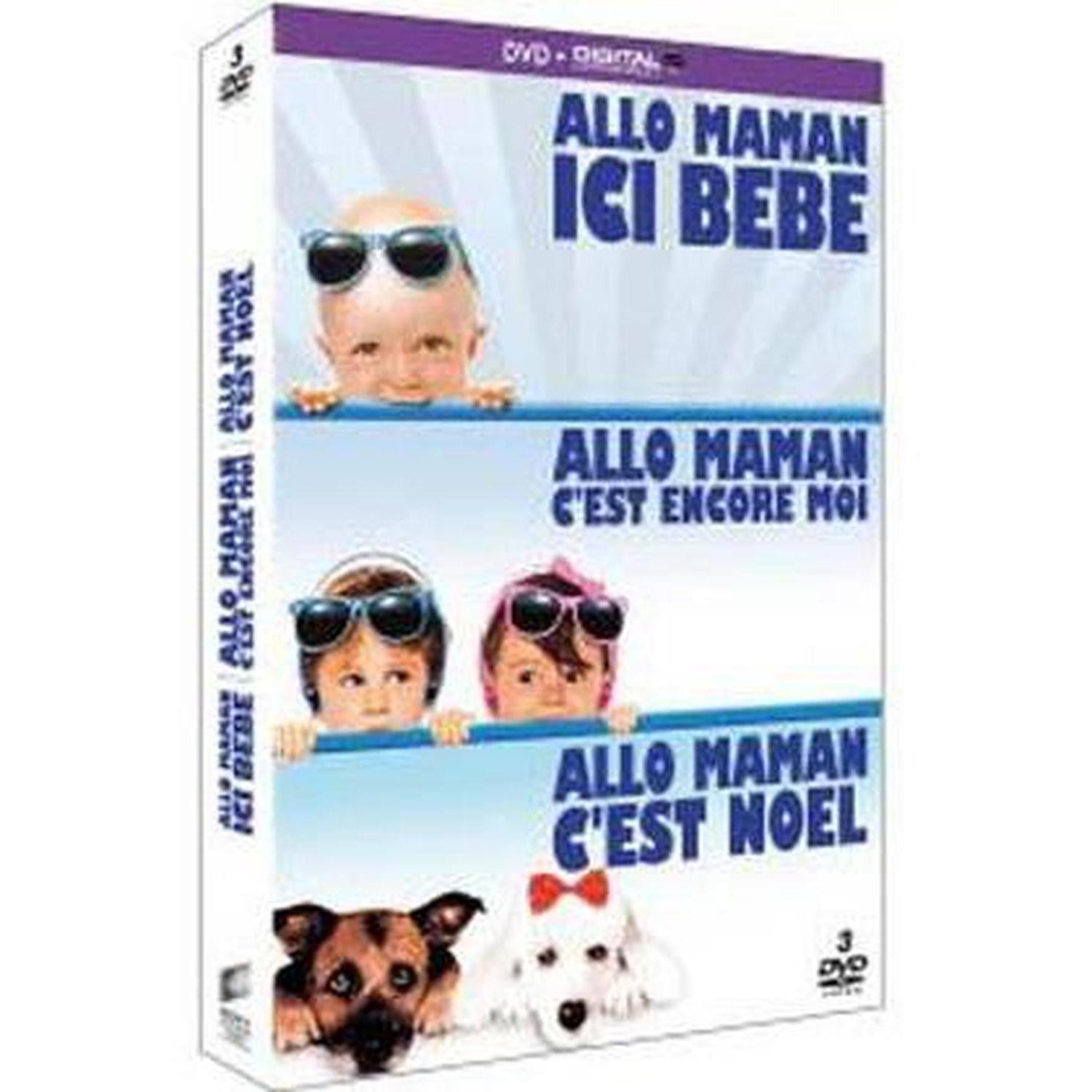 SANS MARQUE Coffret DVD Allo maman - la trilogie  code EAN 3333290014684 