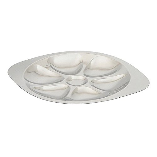 ROGER ORFEVRE - Assiette 6 huitres inox 18% de ...