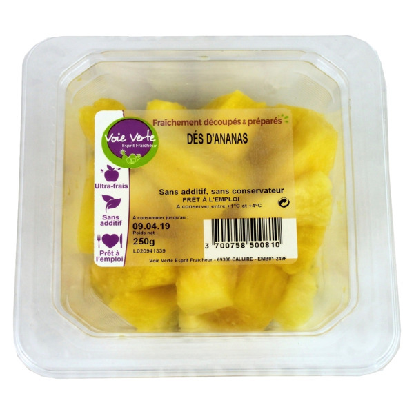  Ananas En Morceaux  code EAN 3334320003265 