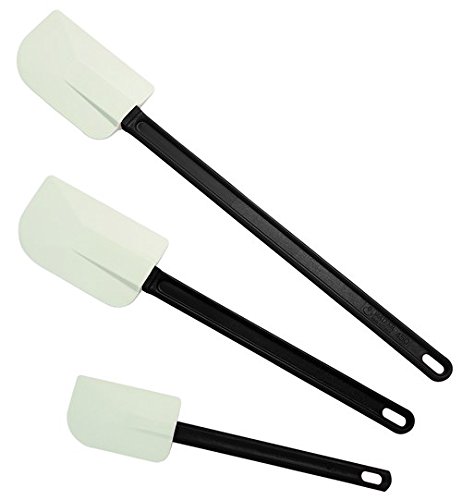 Spatule exoglass Elvéo 260°c 25 cm - Matfer - Noir