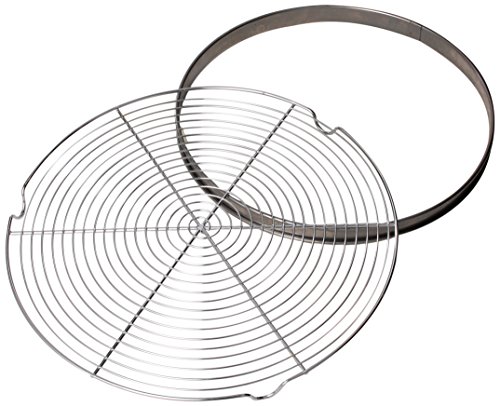 Grille ronde - volette chromée 32cm - Matfer