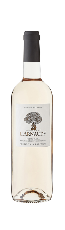 L'ARNAUDE IGP MÉDITERRANÉE  ROSÉ 2019 L'ARNAUDE code EAN 3334861003991 