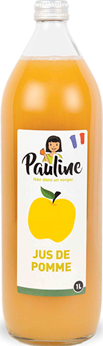 PAULINE jus de pomme code EAN 3335104032013 