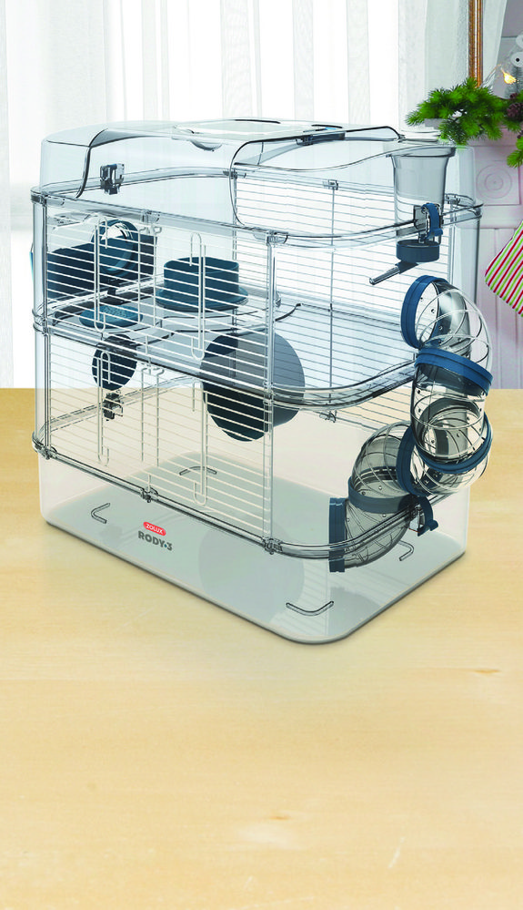 CAGE POUR RONGEURS “RODY 3 DUO BLEU”