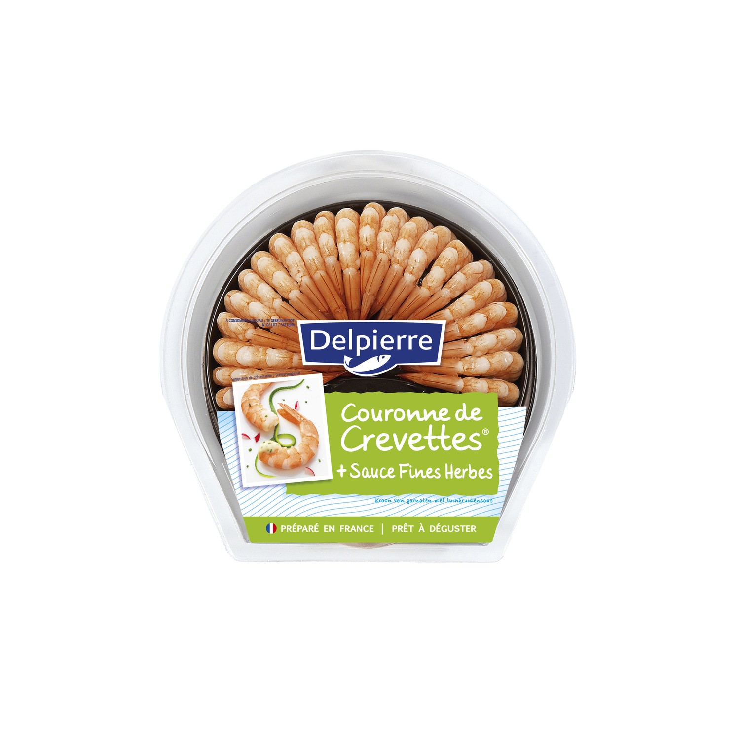 MICHEL ADRIEN Crevettes sauce fines herbes DELPIERRE code EAN 3336370050473 