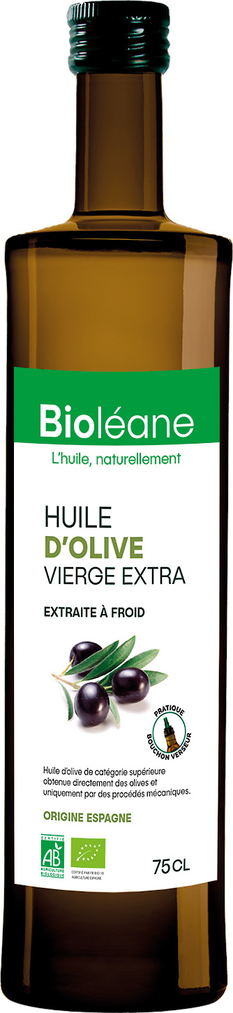  HUILE D'OLIVE VIERGE EXTRA BIO BIOLEANE code EAN 3336590002764 