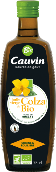 CAUVIN Huile De Colza Bio Cauvin code EAN 3336590053759 