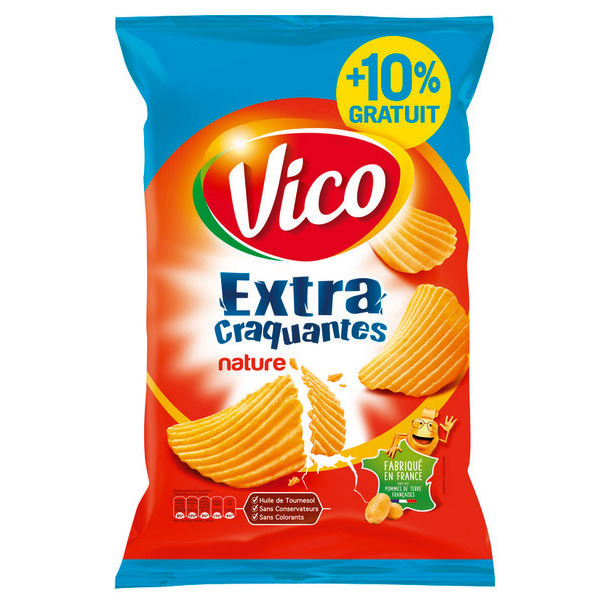 Chips Extra craquantes nature