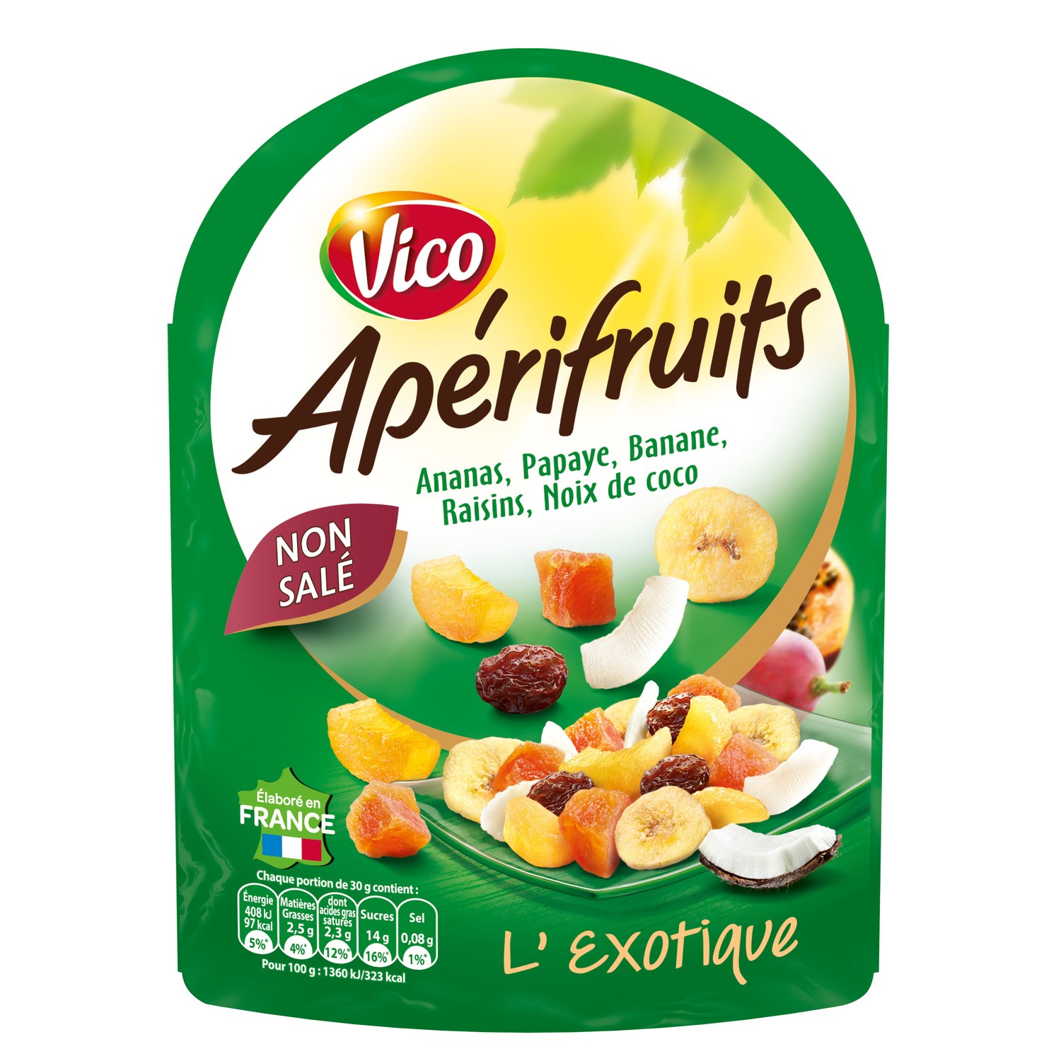 APERIFRUITS Fruits secs mélange Exotique APERIFRUITS 3336971508052 (3336971508052)