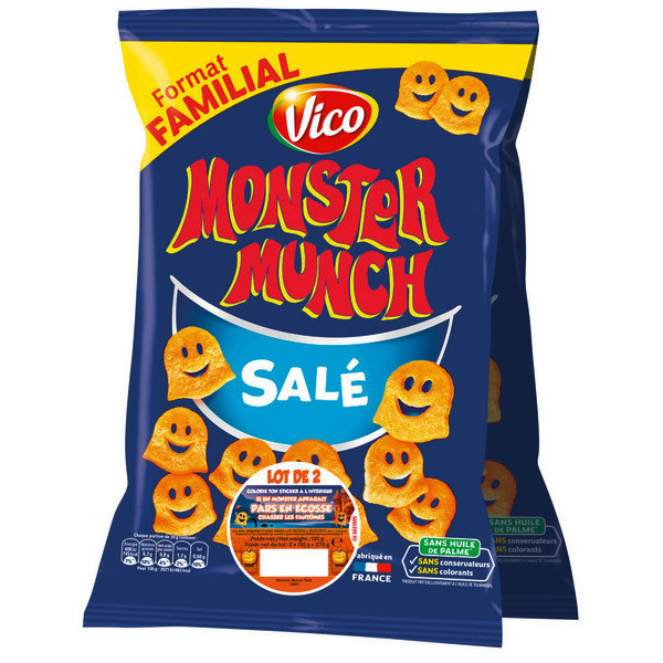  MONSTER MUNCH salé  code EAN 3336971509103 