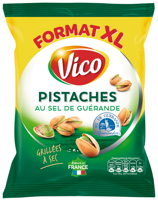 PISTACHES AU SEL DE GUÉRANDE Vico
