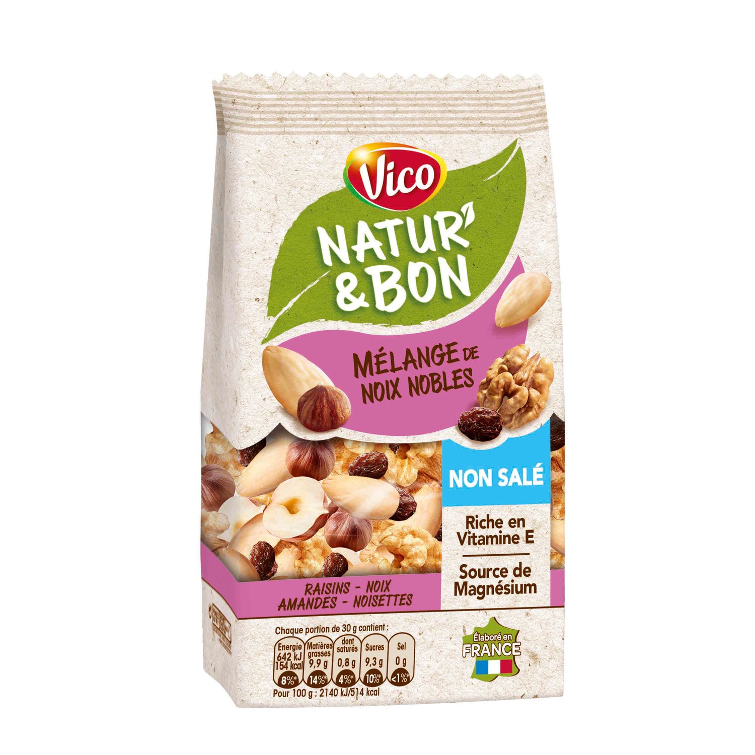 Fruits secs mélange non salé VICO
