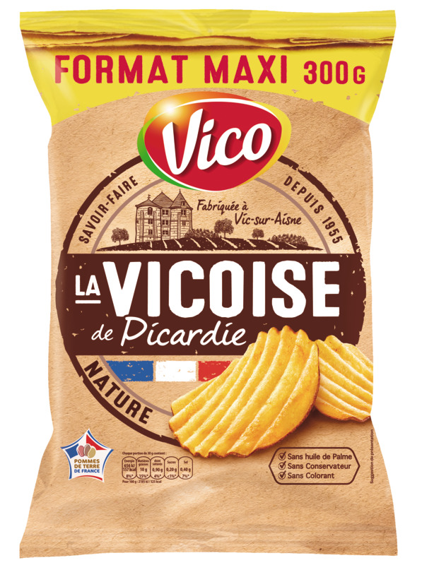 CHIPS LA VICOISE DE PICARDIE VICO