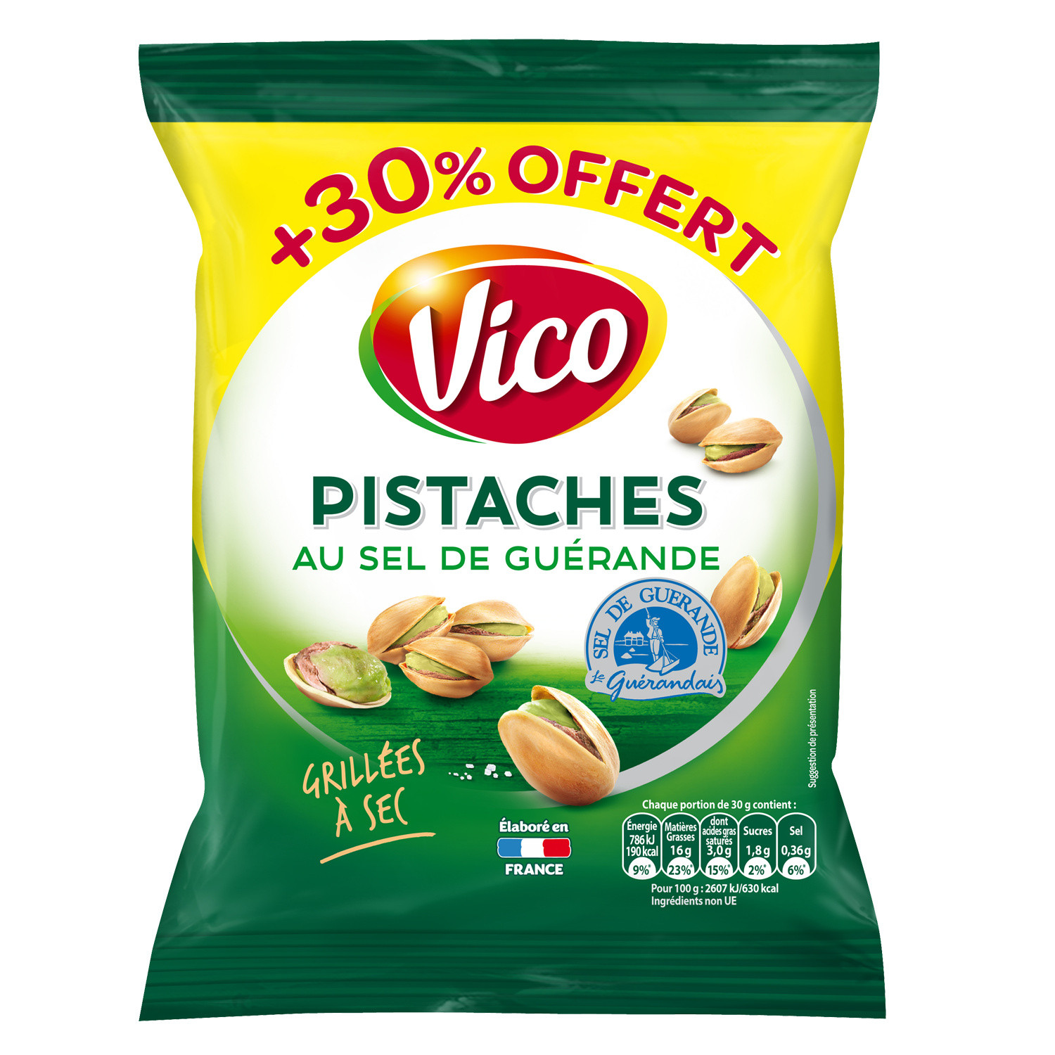 Pistaches au sel de Guérande VICO