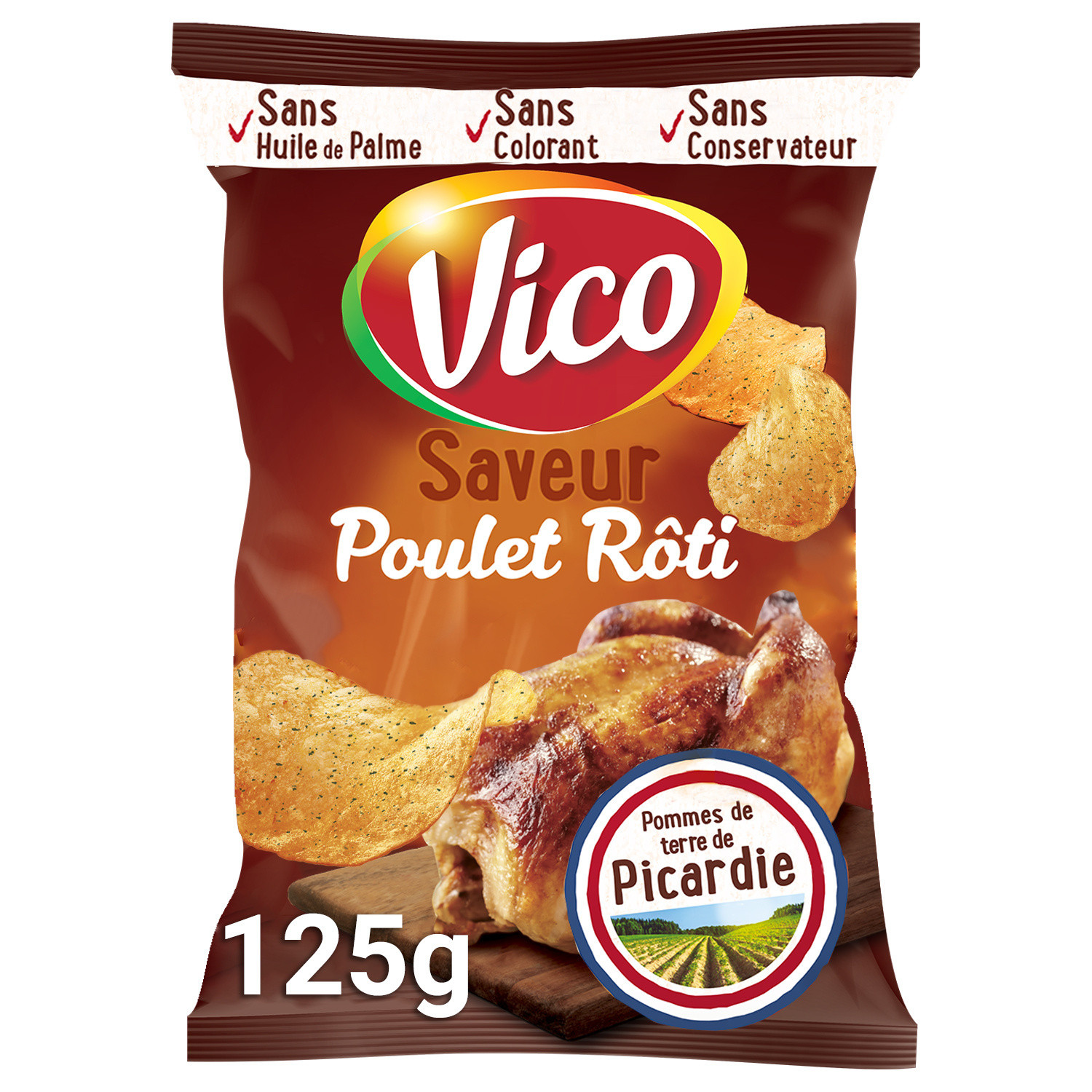 Chips classique poulet rôti VICO