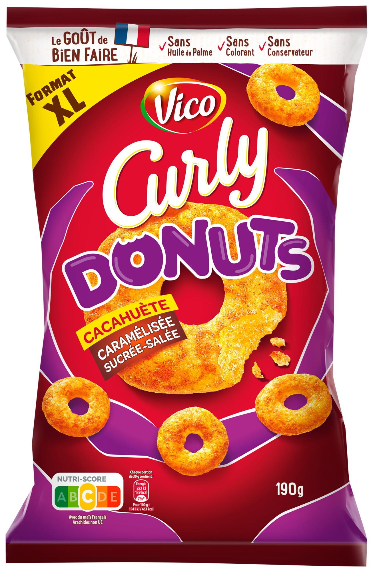  CURLY DONUTS code EAN 3336972307067 