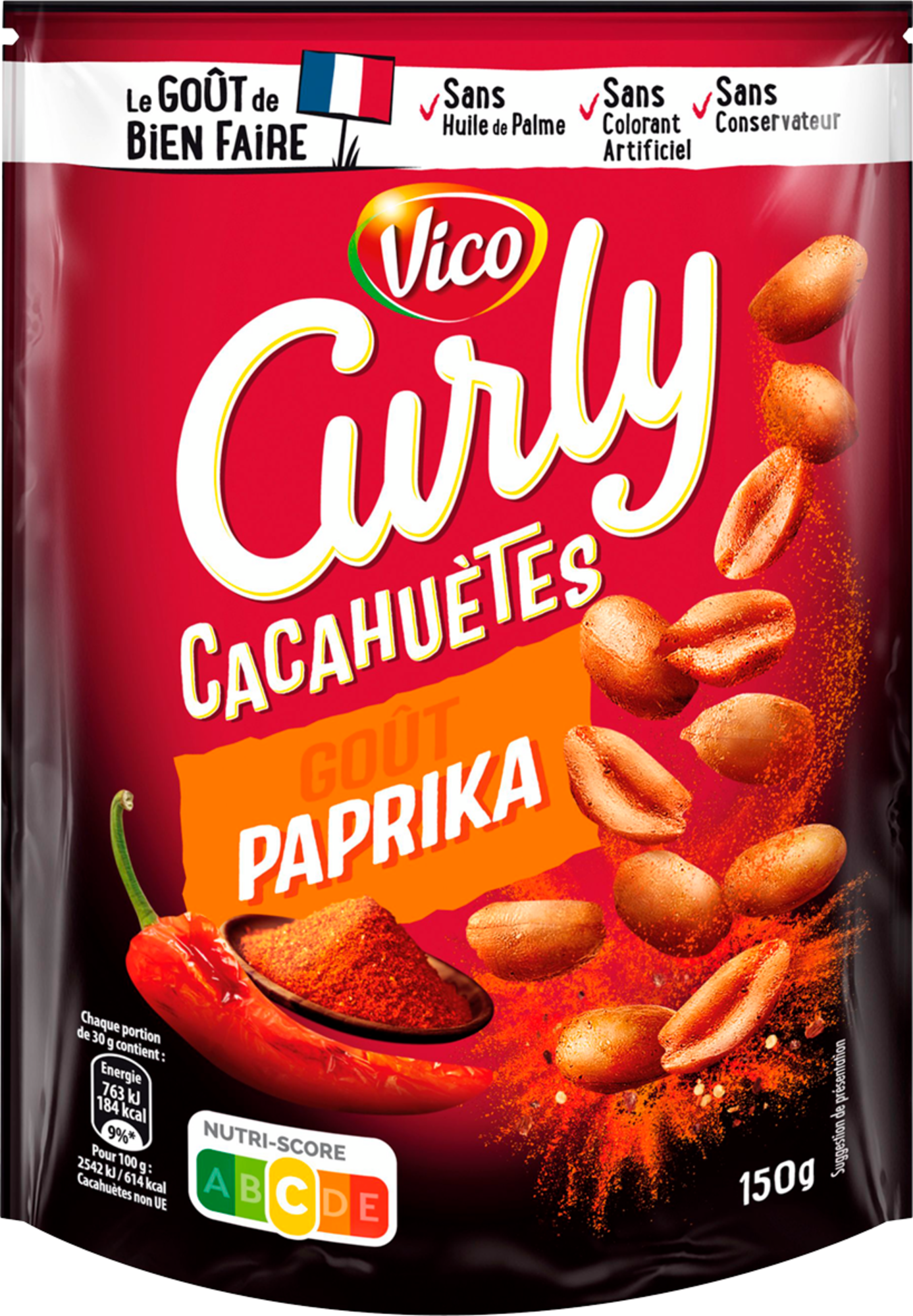 "CURLY CACAHUÈTES" 3336972407026 
