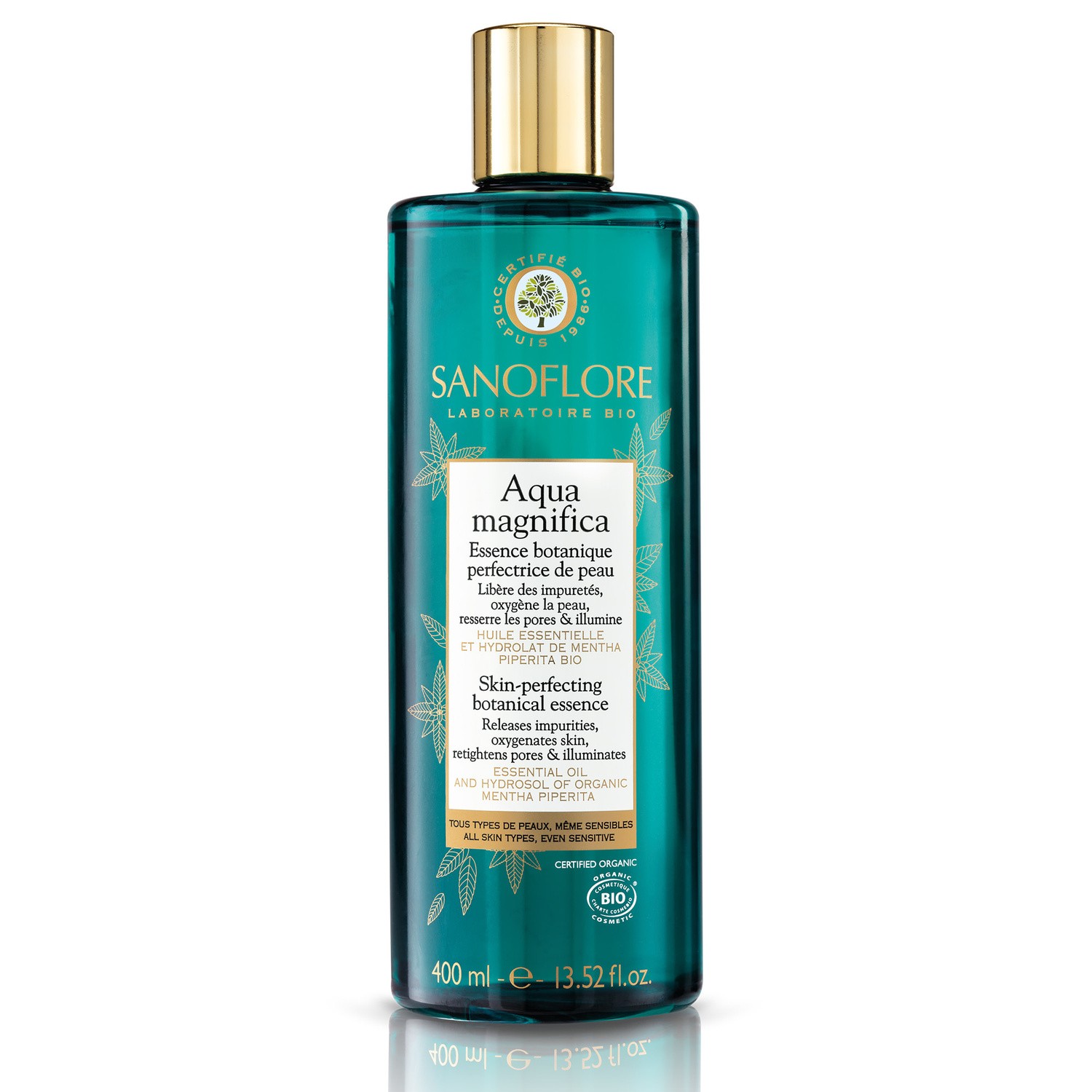 Lotion perfectrice peau Bio SANOFLORE