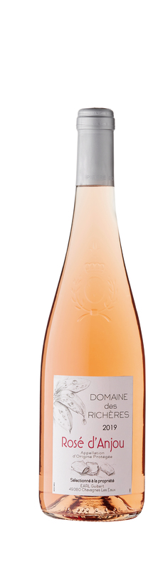 AOP ROSÉ D'ANJOU ROSÉ Domaine des Richères 2019 3338480014703 Domaine des Richères 2019