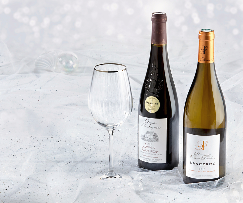 COFFRET DE 2 BOUTEILLES AOP SAUMUR CHAMPIGNY ROUGE ET AOP SANCERRE BLANC  3338480015793 (3338480015793)