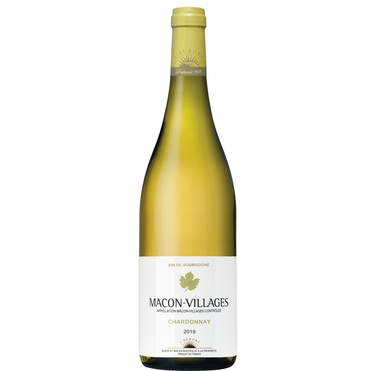 Vin blanc L'AURORE MACON VILLAGES 3338591000299 L'AURORE MACON VILLAGES Vin blanc L'AURORE MACON VILLAGES 3338591000299 L'AURORE MACON VILLAGES