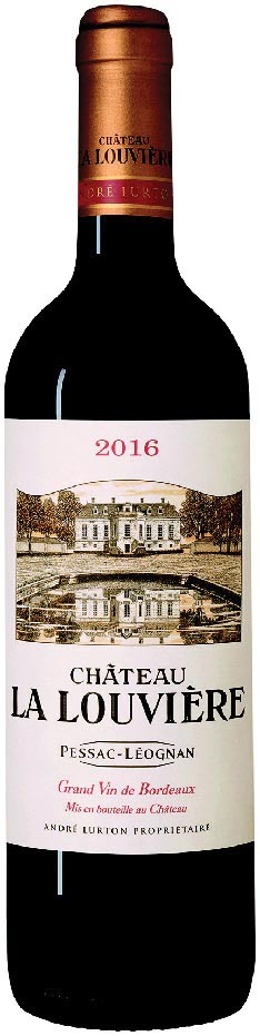 AOP PESSAC-LÉOGNAN  2016. 3338835016109 CHÂTEAU LA LOUVIÈRE