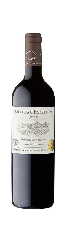 AOP MONTAGNE SAINT-EMILION   ROUGE Chateau bychaud 2016 3339001600160 Chateau bychaud 2016