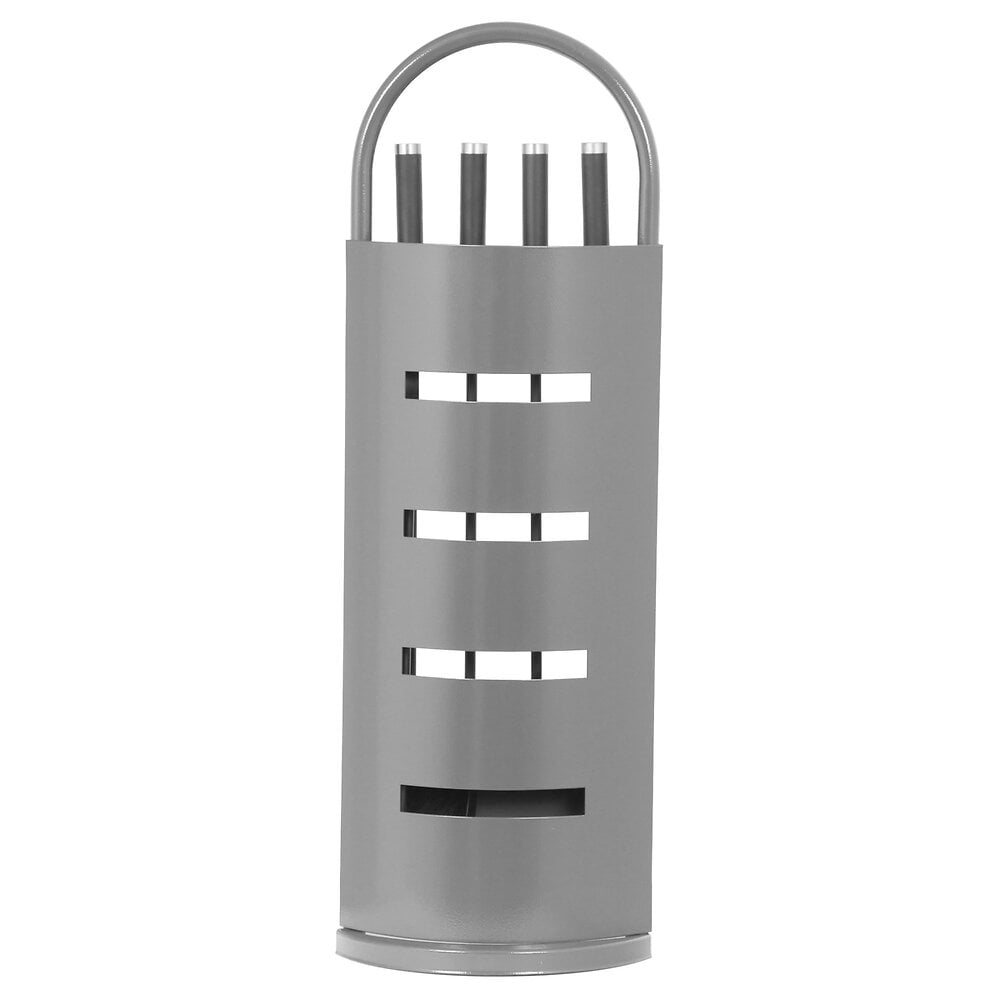 Serviteur de cheminée Basic Elaia - Acier - Ant...