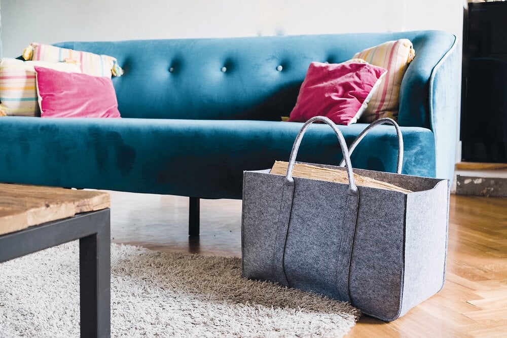 MARQUIER Sac à bûches Dandy gris code EAN 3339380138513 