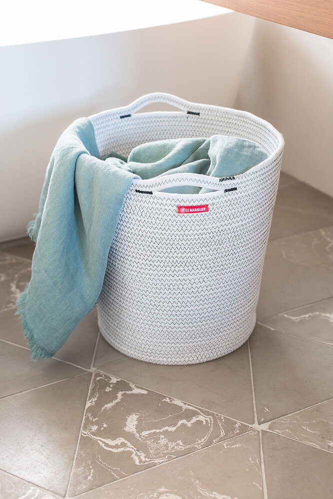 Panier à bûches Déco Navy