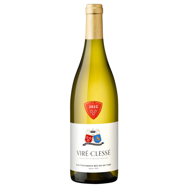 LES VIGNERONS RÉUNIS DE VIRÉ AOP VIRÉ-CLESSÉ BLANC SEC
 code EAN 3339998000127 