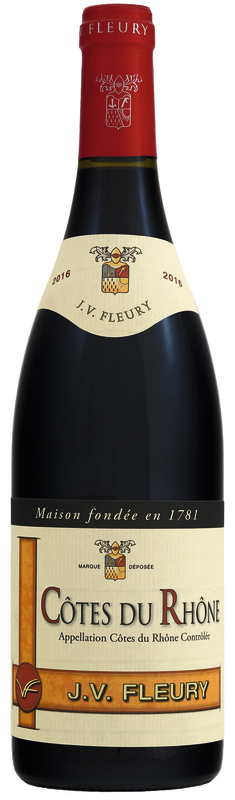 JV Fleury AOP CÔTES DU RHÔNE ROUGE 2016 JV Fleury 3340060501022 (3340060501022)