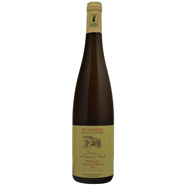 A.O.P. Alsace Pinot Gris 
Vendanges Tardives