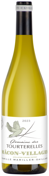 DOMAINE DES TOURTERELLES HVE3 AOP MÂCON VILLAGES BLANC SEC
DOMAINE DES TOURTERELLES HVE3 code EAN 3343381001677 