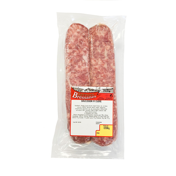 SAUCISSONS À CUIRE 
