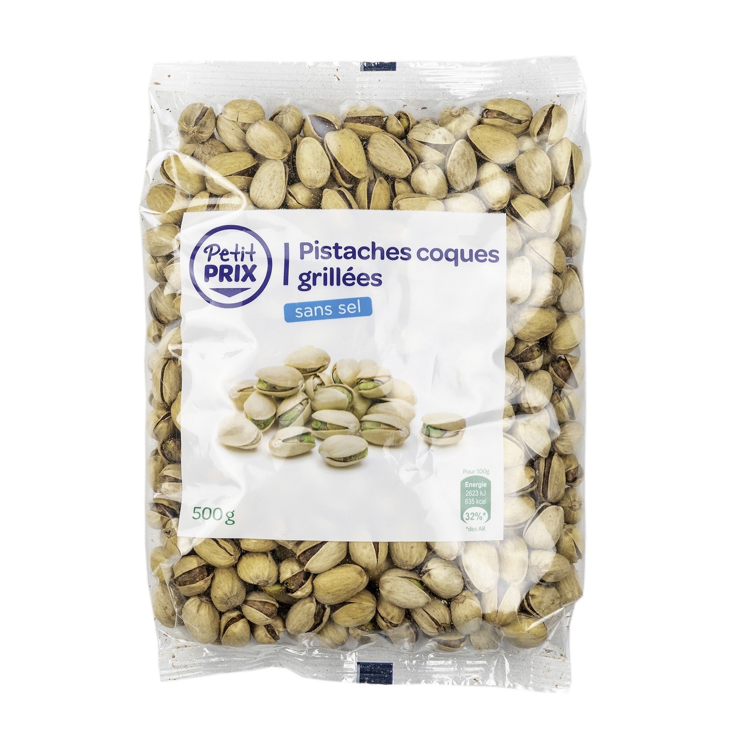 Pistache coque grillée sans sel PETIT PRIX