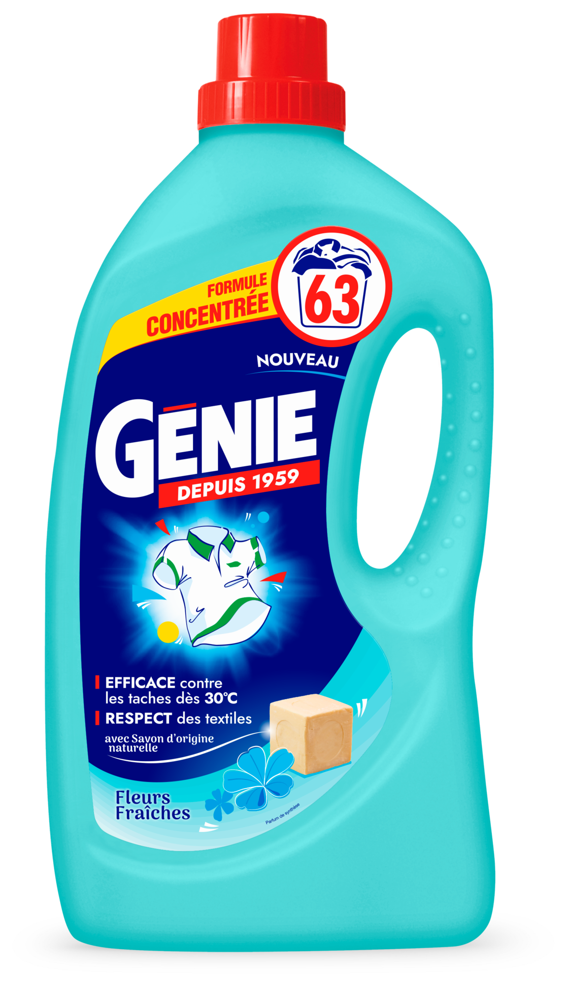 GÉNIE LESIVE LIQUIDE code EAN 3346020026567 